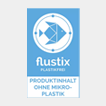 Flustix Produktinhalt ohne Mikroplastik